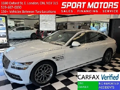 2023 Genesis G80 2.5T Advanced AWD LIKE NEW ONE OWNER CLEAN CARF Image# 1