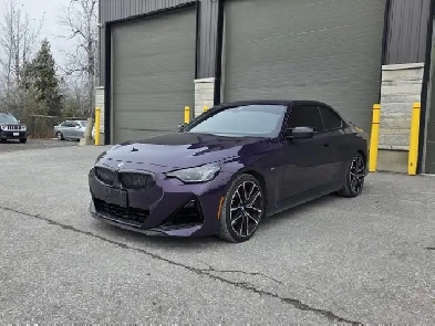 2023 BMW M240i - CLEAN CARFAX, STARLIGHT HEADLINER, TAN LEATHER Image# 1