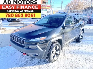2016 Jeep  Cherokee Trailhawk 4x4 Leather Sunroof Image# 1