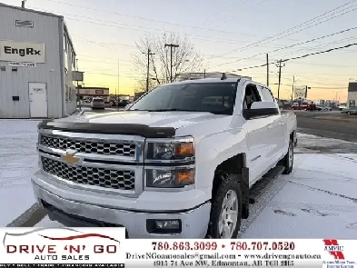 2015 Chevrolet Silverado 1500 LT 143.5 Crew Cab, 4X4, Clean Carf Image# 1