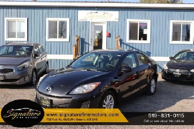 2013 MAZDA MAZDA3 4DR SEDAN AUTO BLACK Image# 1