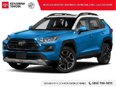 2019 Toyota RAV4 Trail HEATED AND COOLED SEATS / LEATHER / SU... Image# 1