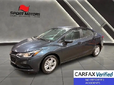 2017 Chevrolet Cruze LT Camera ApplePlay CLEAN CARFAX Image# 1