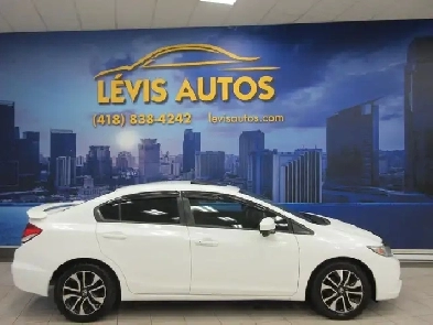 HONDA CIVIC 2014 EX MANUEL 5 RAPPORTS TOIT OUVRANT BANCS CHAUFFA Image# 1