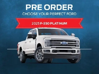 2026 Ford F-350 Platinum - Get your Rig quicker with Uxbridge!! Image# 1