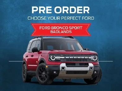 2026 Ford Bronco Sport Badlands - Get your Bronco Sport faster! Image# 1