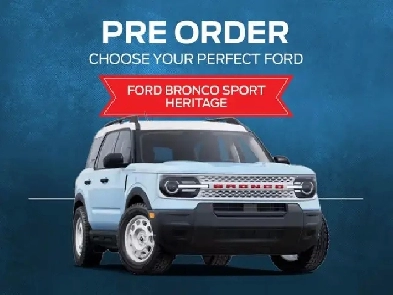 2026 Ford Bronco Sport Heritage - Get your Bronco Sport faster! Image# 1