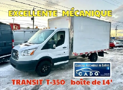 2018 Ford Transit Cargo Transit Cube Cutaway FINANCEMENT 1-2-3 & Image# 1