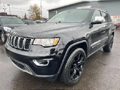2018 JEEP GRAND CHEROKEE LIMITED / LOW KILOMETERS BLACK ON BLACK Image# 1