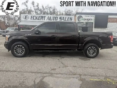 2018 Ford F-150 XLT SPORT CREWCAB WITH NAVIGATION! Image# 1