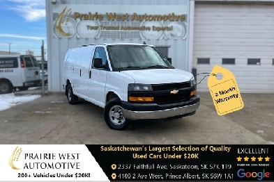 2018 Chevrolet Express Cargo Van No Accident Image# 1