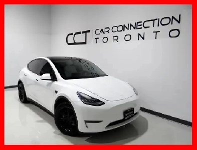 2021 Tesla Model Y LONG RANGE AWD AUTOPILOT/NAVI/BACKUP CAM/LEA Image# 1