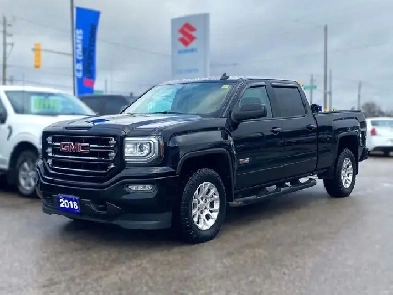 2018 GMC Sierra 1500 SLT All Terrain Crew Cab 4x4 ~Sunroof ~Blue Image# 1