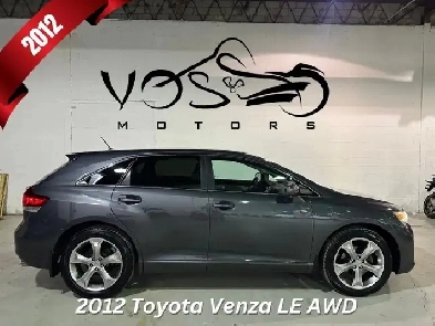 2012 Toyota Venza LE 4dr Wgn AWD - V6907 - -Financing Available Image# 1