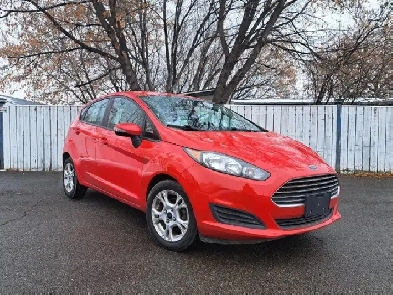 2014 Ford Fiesta SE, auto, 4dr, loaded, red, fwd, low kms  $6200 Image# 1