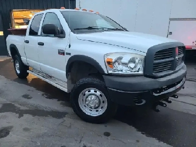 2009 Dodge Ram 2500 4WD BOSS SNOW PLOW-ONLY 90KM-QUAD CAB-SHOR Image# 1