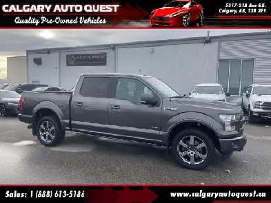 2017 Ford F-150 Lariat 4X4/3.5L EcoBoost/NAVI/B.CAM/LEATHER/ROOF Image# 1
