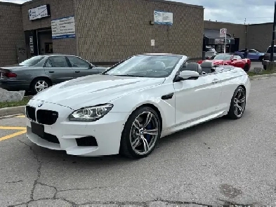 2012 BMW M6 2dr Cabriolet M6 CONVERTIBLE CARBON/HUD/NAV/DVD/KEY Image# 1