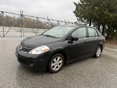 2007 Nissan Versa Auto AIR RUNS AND LOOKS GREAT IN BLACK! Image# 1