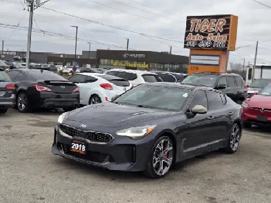 2018 Kia Stinger GT LIMITED, RED LEATHER, LOADED, AWD, CERTIFIED Image# 1