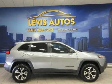 JEEP CHEROKEE 2015 TRAILHAWK V6 3.2L 4X4 BANCS ET VOLANT CHAUFFA Image# 1