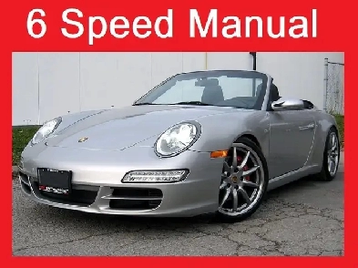 2006 Porsche 911 Carrera S Cab  6spd Manual Loaded Image# 1