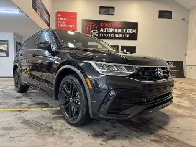 2022 Volkswagen Tiguan Comfortline RLine dition noireJAMAIS A