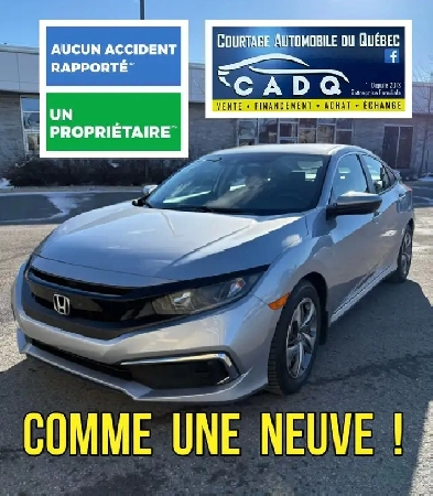 2019 Honda Civic SUPERBE CONDITION CARFAX PARFAIT Image# 1