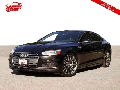 2019 Audi A5 Progressiv 45, S-Line, Sunroof, Navigation, BSM. Image# 1