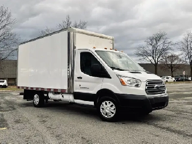 2018 Ford Transit T-350 Roue Simple Essence et Propane 14 Pieds Image# 1