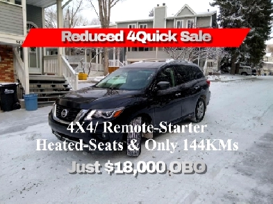 2018 Pathfinder 4X4 Mint & Only 144KMs ❄️Just $18K OBO❄️ Image# 1