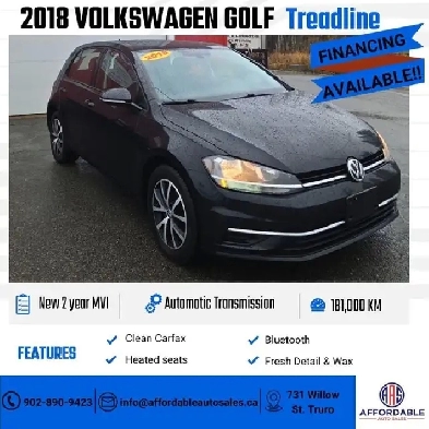 2018 Volkswagen Golf TRENDLINE Image# 1