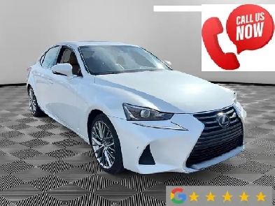 2017 Lexus IS 300 AWD Lane Assist Blind Spot Nav Leather Seats S Image# 1