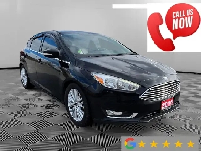 2016 Ford Focus Titanium No Accidents Sunroof Leather seats Nav Image# 1