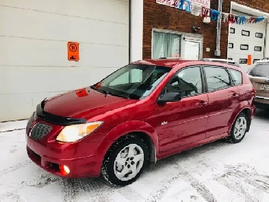 2008 PONTIAC VIBE =TOYOTA MATRIX/1.8/TRES BONNE MÉCANIQUE PROPRE Image# 1