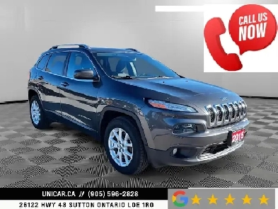 2015 Jeep Cherokee North No Accidents Nav Backup Cam Bluetooth A Image# 1