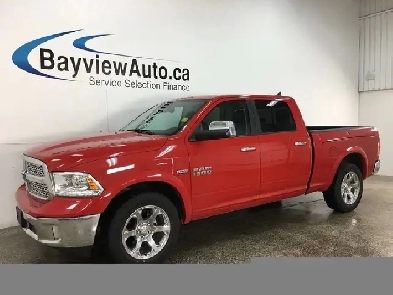 2018 RAM 1500 Laramie - 4X4! HTD/COOLED LEATHER! ROOF! RAM BO... Image# 1