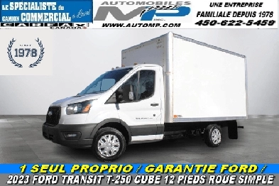 2023 FORD TRANSIT T-250 CUBE 12 PIEDS ROUE SIMPLE / GARANTIE DE Image# 1