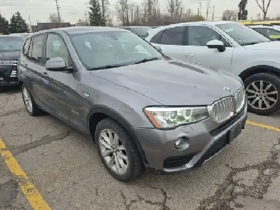 2016 BMW X3 AWD XDRIVE 28i BACKUP CAM/LEATHER/LOADED!! Image# 1