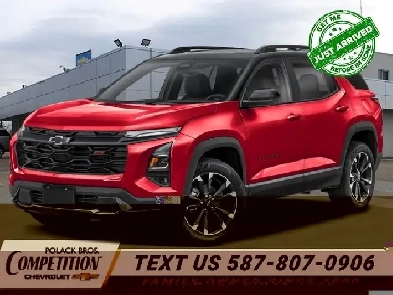 2026 Chevrolet Equinox RS PANORAMIC SUNROOF | RS CONVENIENCE PAC Image# 1