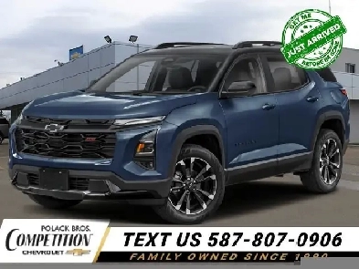 2026 Chevrolet Equinox RS PANORAMIC SUNROOF | RS CONVENIENCE PAC Image# 1