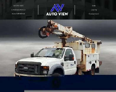 2008 Ford SUPER DUTY F-550 DRW XL BOOM TRUCKONE OWNER Image# 1