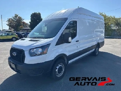 2021 Ford Transit Cargo Van Allongé toit surélevé, A/C Caméra Image# 1