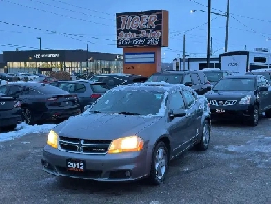 2012 Dodge Avenger SXT, SEDAN, AUTO, 4 CYL, CHROME WHEELS, AS IS Image# 1