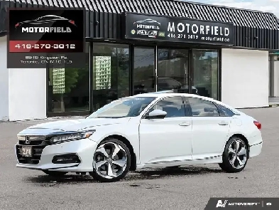 2018 Honda Accord Sedan Touring CVT Sunroof, Nav, Loaded Image# 1