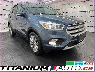 2018 Ford Escape Titanium AWD-Pano Roof-GPS-Camera-Apple CarPlay Image# 1