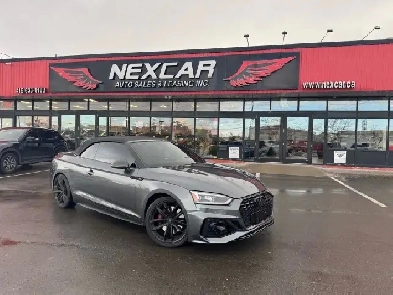 2018 Audi S5 CABRIOLET TECHNIK S-LINE AWD LEATHER NAV B/SPOT Image# 1