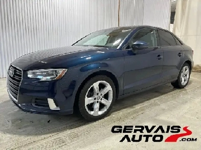 2018 Audi A3 SEDAN Komfort TSFI Mags Toit Ouvrant Cuir Bluetooth Image# 1