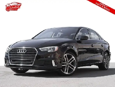2020 Audi A3 Komfort 40, Sunroof, Heated Seats, One Year Extende Image# 1