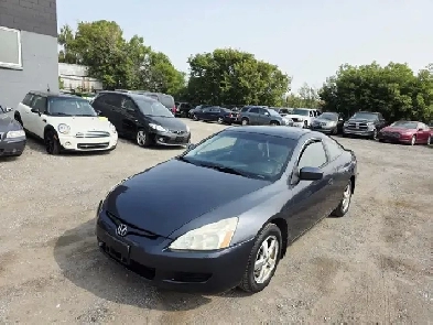 2004 Honda Accord Coupe Manual Leather Sunroof Clean Carfax Heat Image# 1